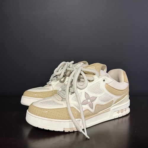 Louis vuitton skate beige - louis,